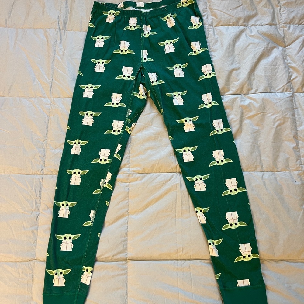 Adorable Hanna Anderson Grogu pajamas